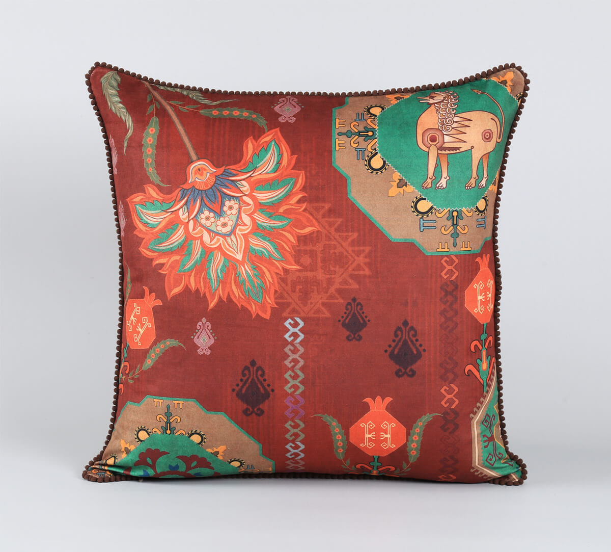 India Circus by Krsnaa Mehta Tangerine Tranquility 18