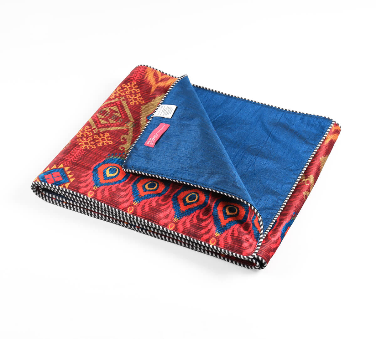 India Circus by Krsnaa Mehta Blooming Botanica Micro Velvet Table Runner