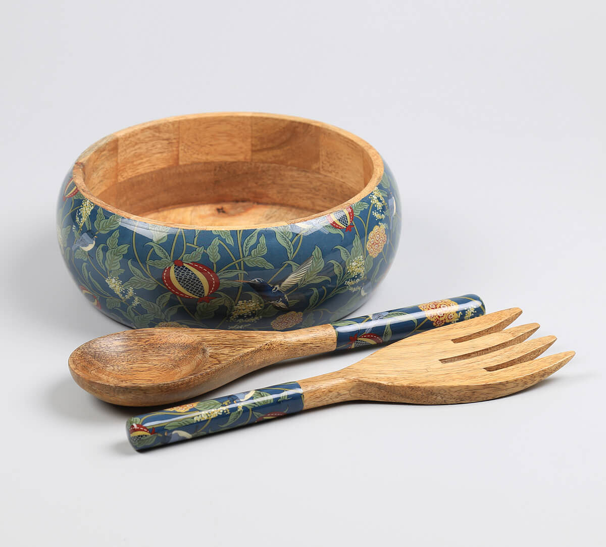 India Circus by Krsnaa Mehta Flights of Vivers Salad Bowl Set