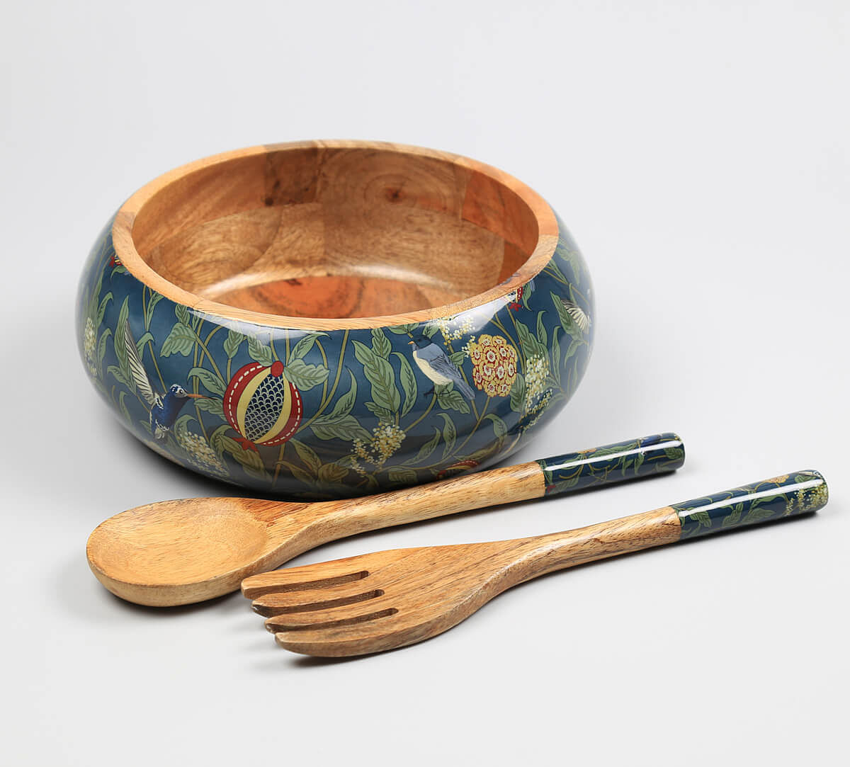 India Circus by Krsnaa Mehta Flights of Vivers Big Salad Bowl Set