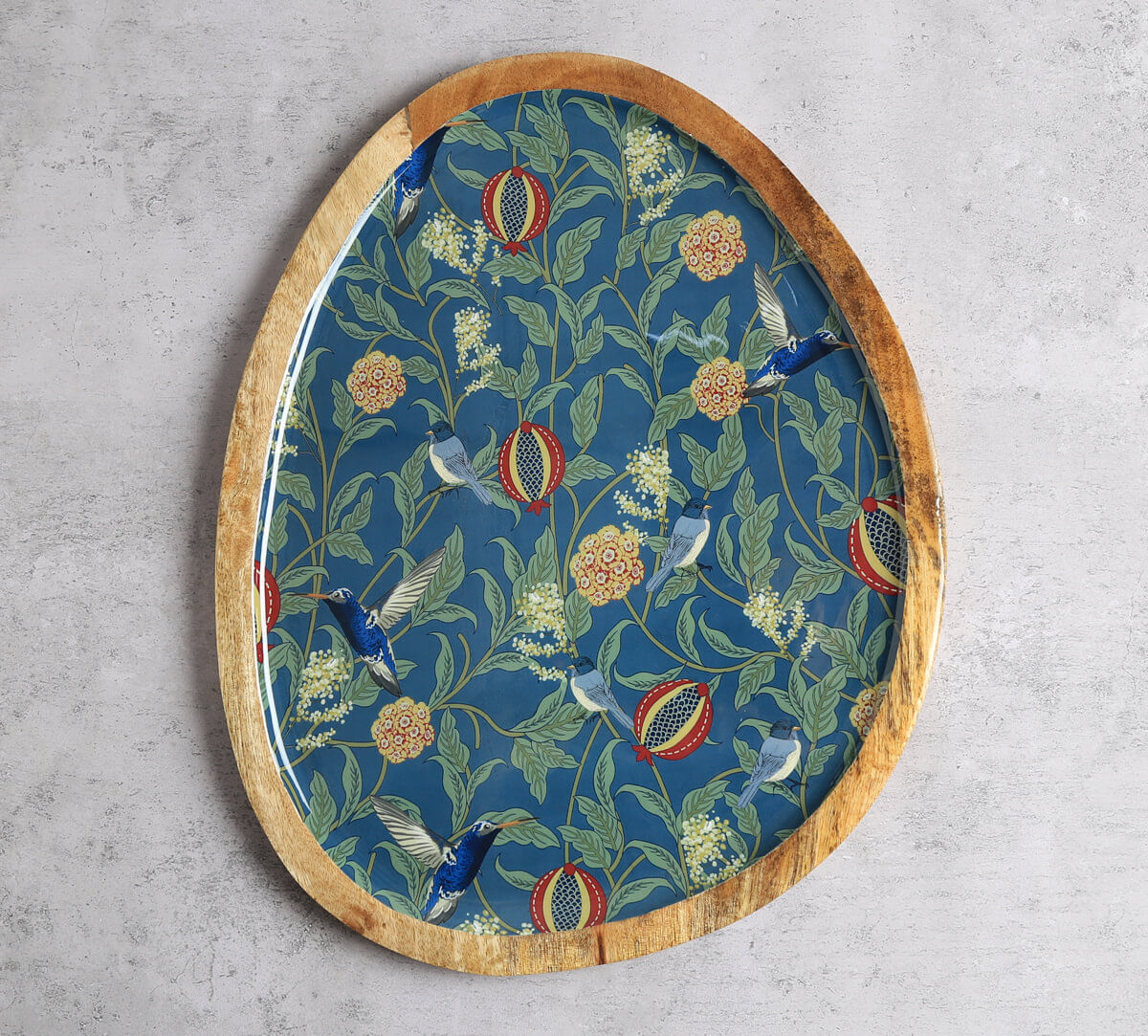 India Circus by Krsnaa Mehta Flights of Vivers Oval Platter with Dip Bowl