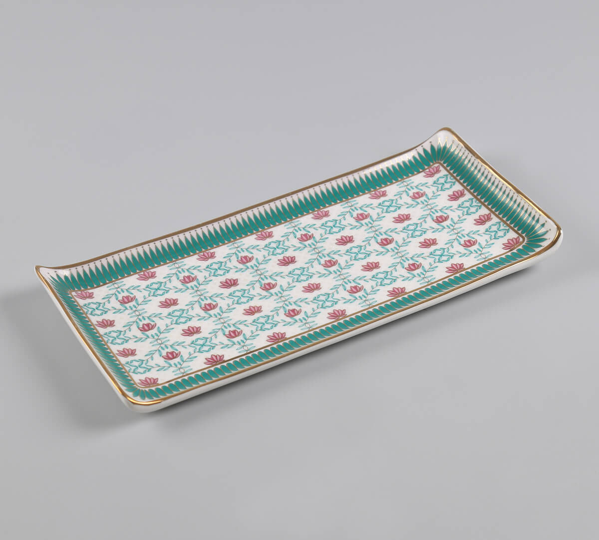 India Circus by Krsnaa Mehta Emerald Blossom Snack Set