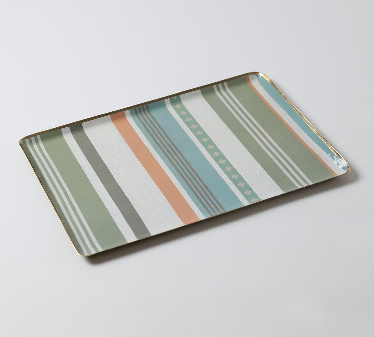 India Circus by Krsnaa Mehta Rising Vistas Rectangle Tray Set