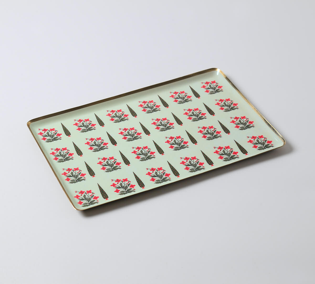 India Circus by Krsnaa Mehta Aesthetic Anaar Rectangle Tray Set