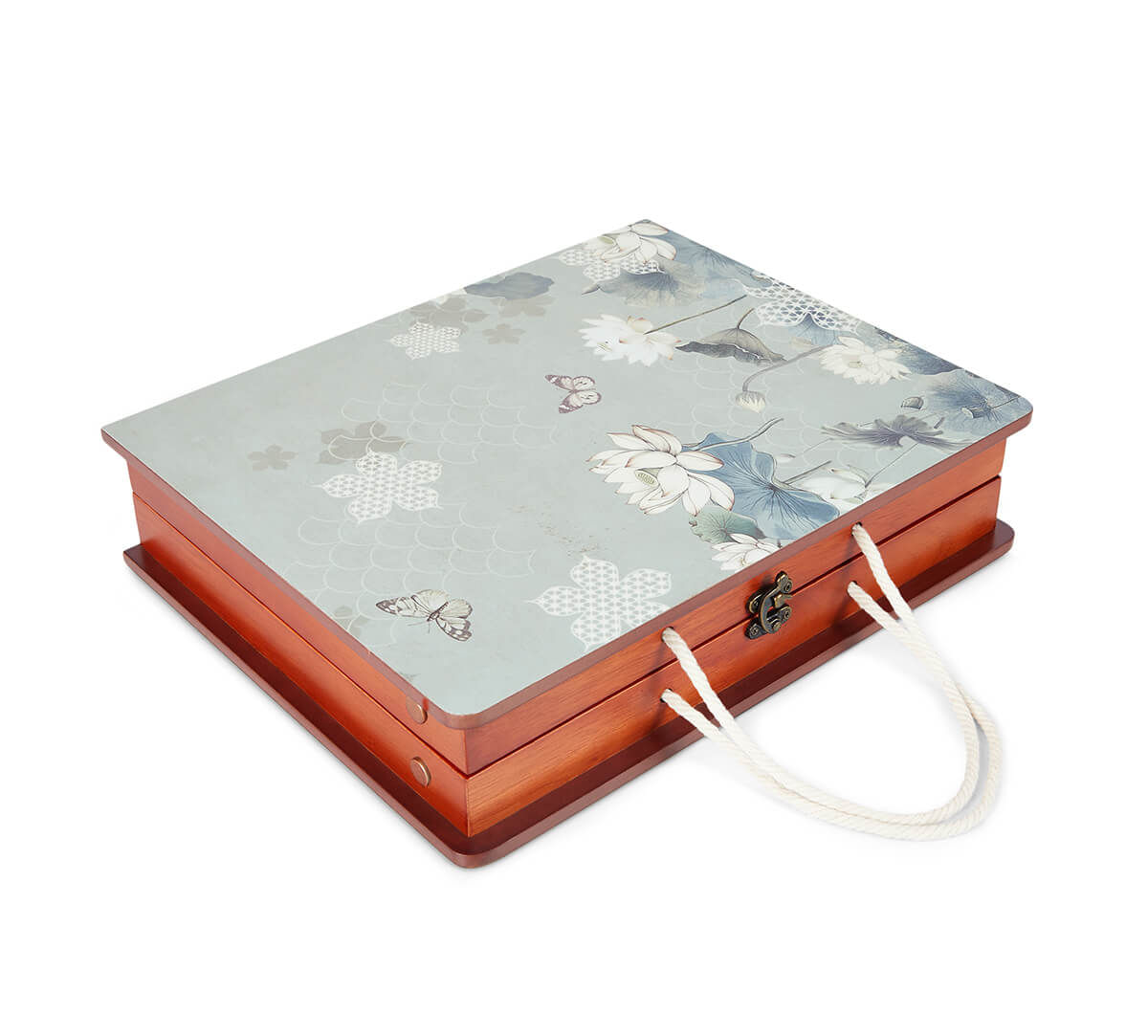 India Circus by Krsnaa Mehta Sage Serenity Breakfast Tray