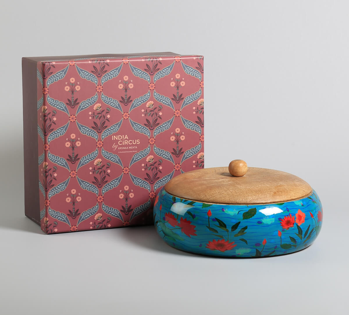 India Circus by Krsnaa Mehta Blossomy Mosaic Roti Box