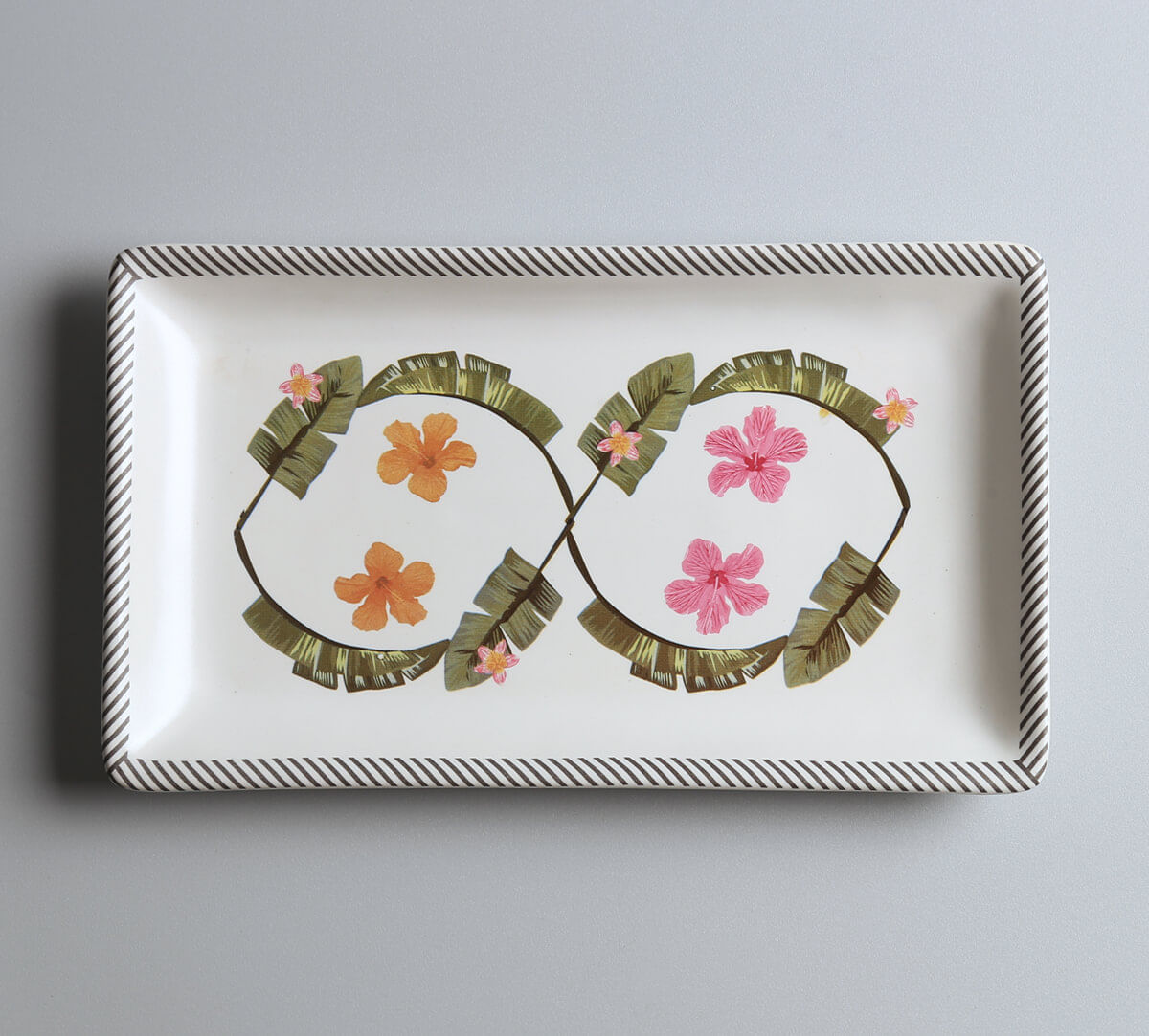 India Circus by Krsnaa Mehta Plumerias Plume Platter