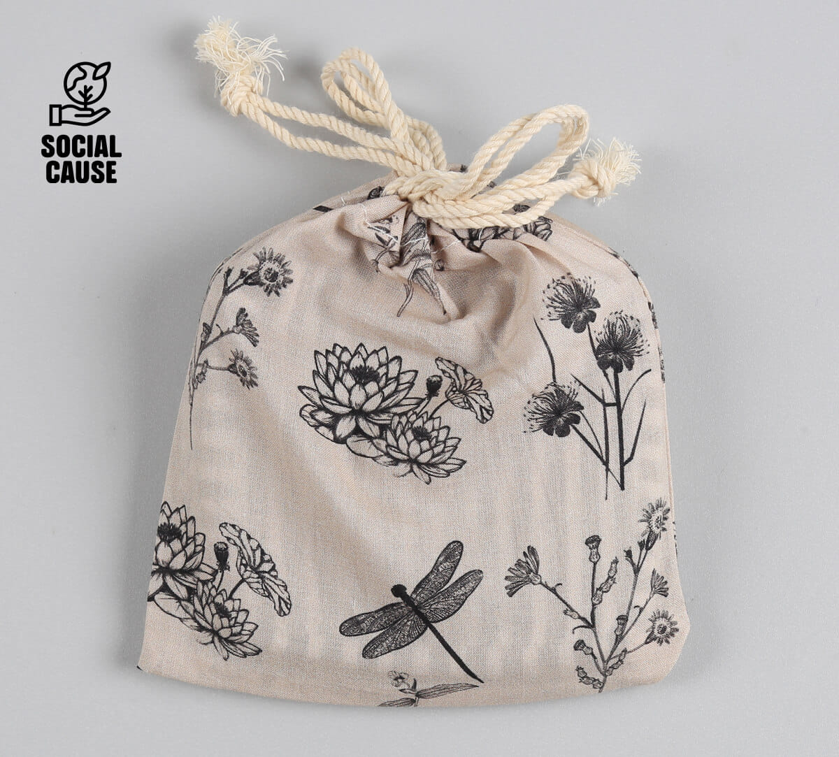 NGCPR Collection - Ghats Garden Quilted Coasters Set of 6 with Pouch