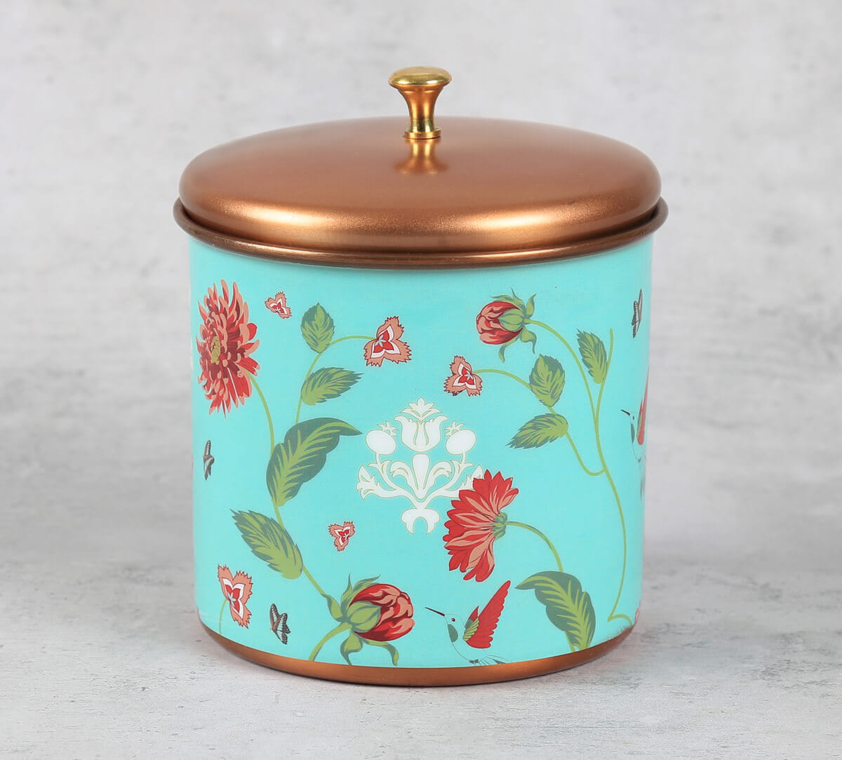 India Circus by Krsnaa Mehta Zinnian Jazz Steel Cookie Jar