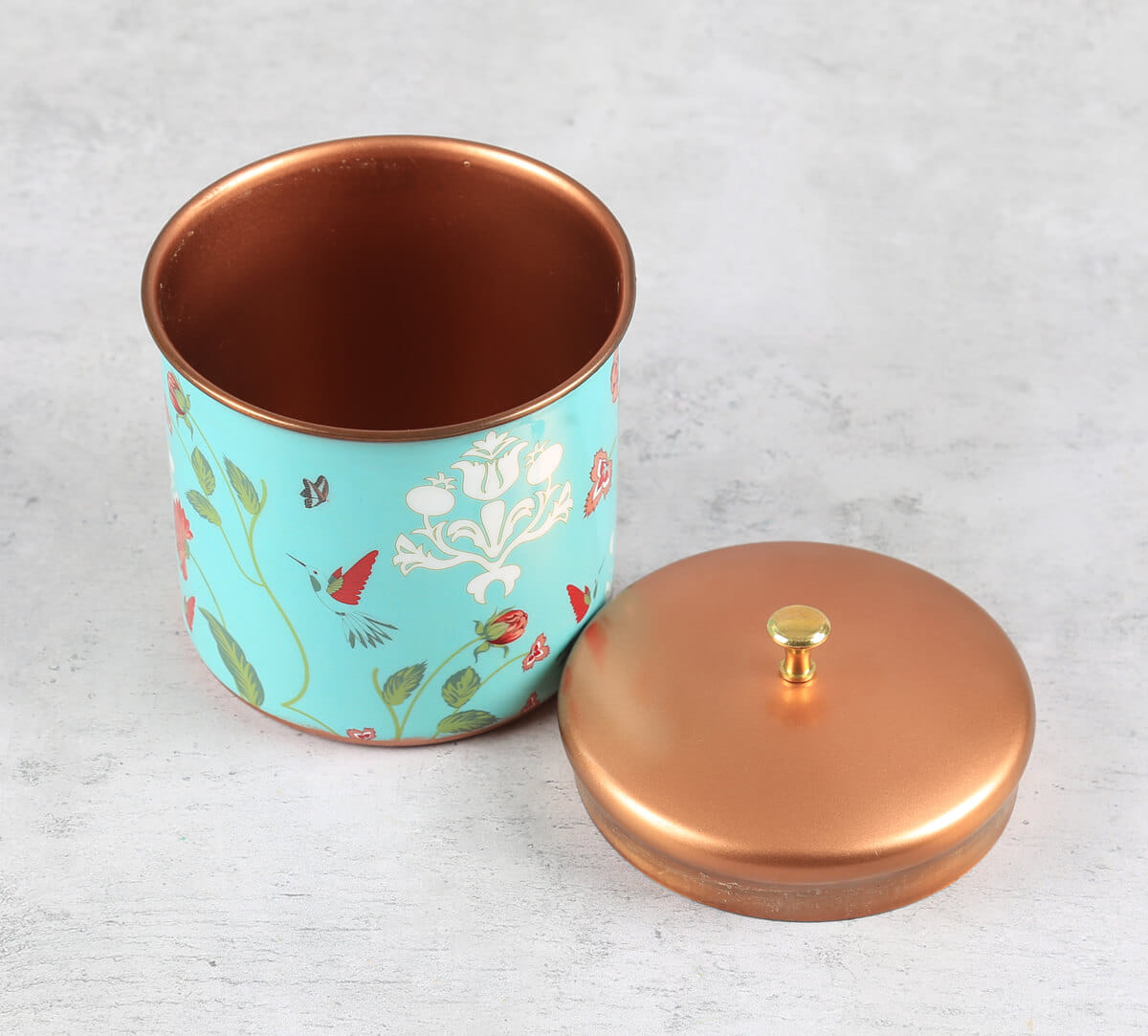 India Circus by Krsnaa Mehta Zinnian Jazz Steel Cookie Jar