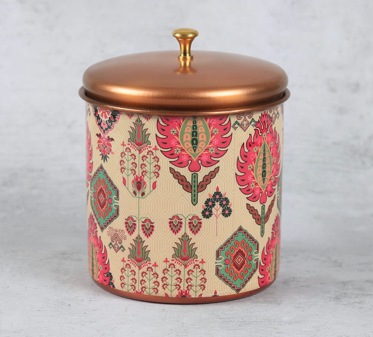 India Circus by Krsnaa Mehta Mystifying Dazzle Steel Cookie Jar