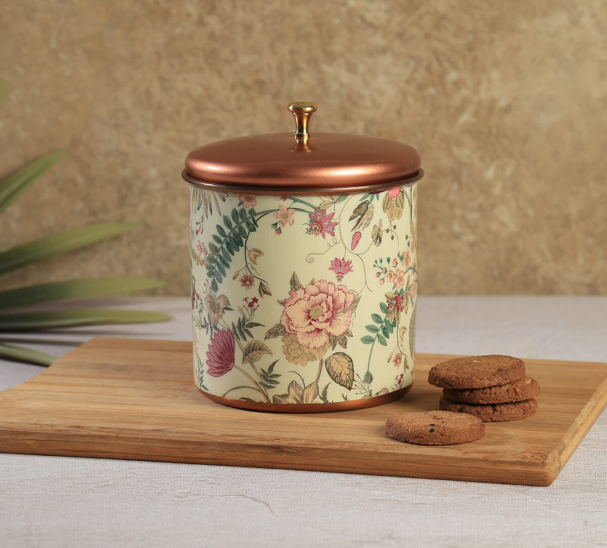 India Circus by Krsnaa Mehta Rustic Realm Steel Cookie Jar