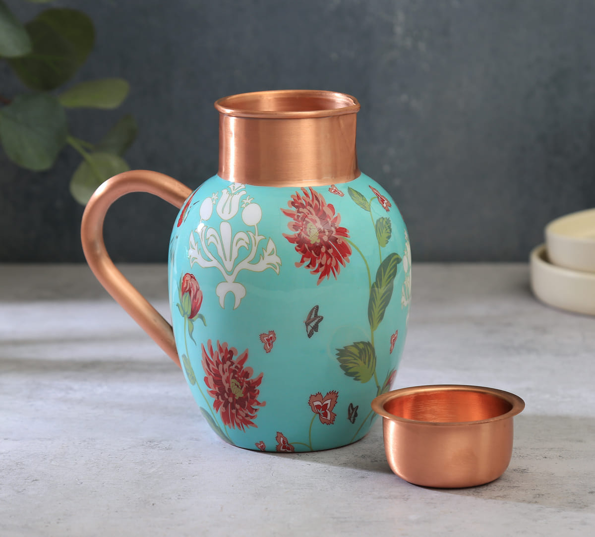 India Circus by Krsnaa Mehta Zinnian Jazz Copper Jug Set