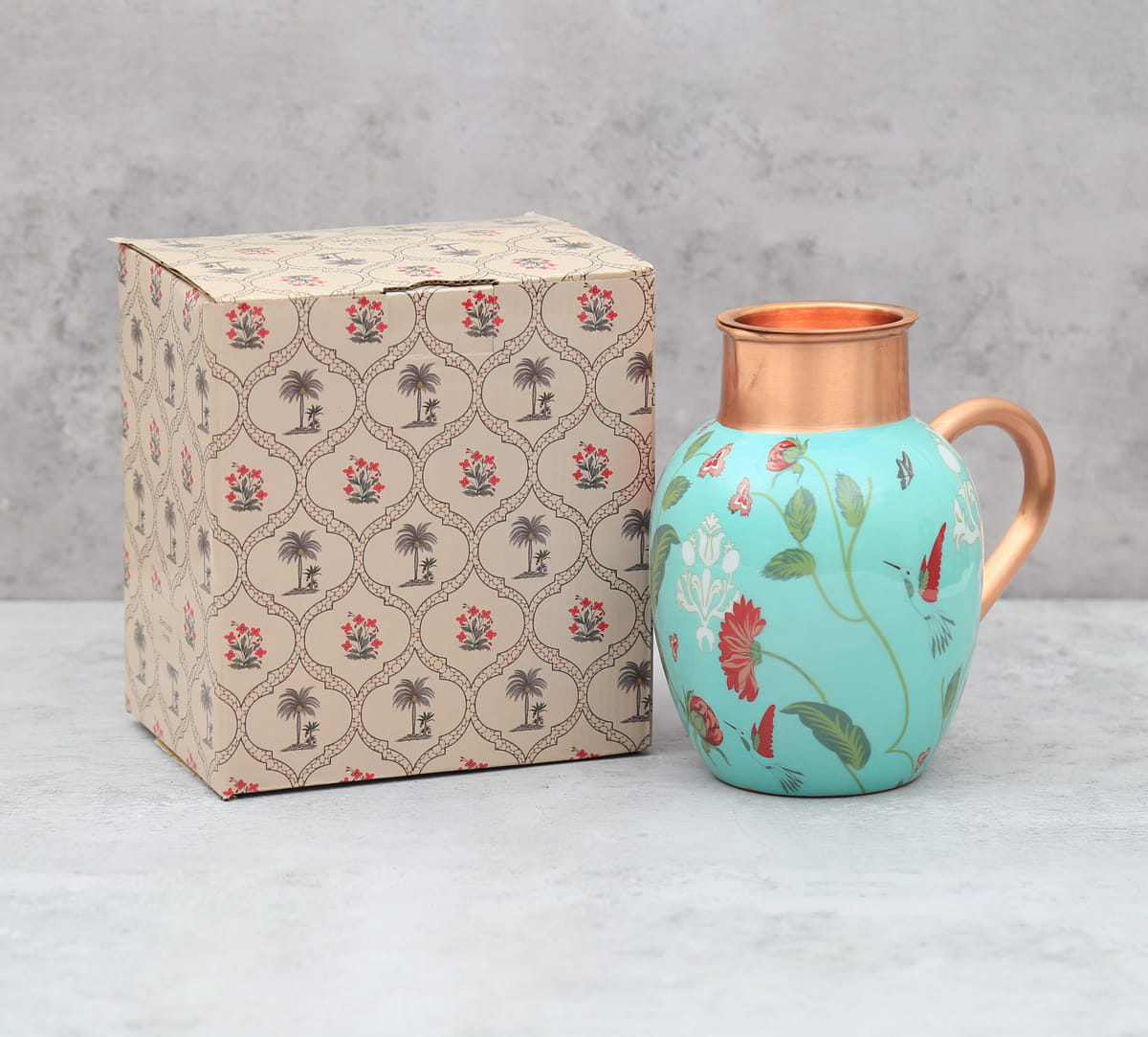 India Circus by Krsnaa Mehta Zinnian Jazz Copper Jug Set