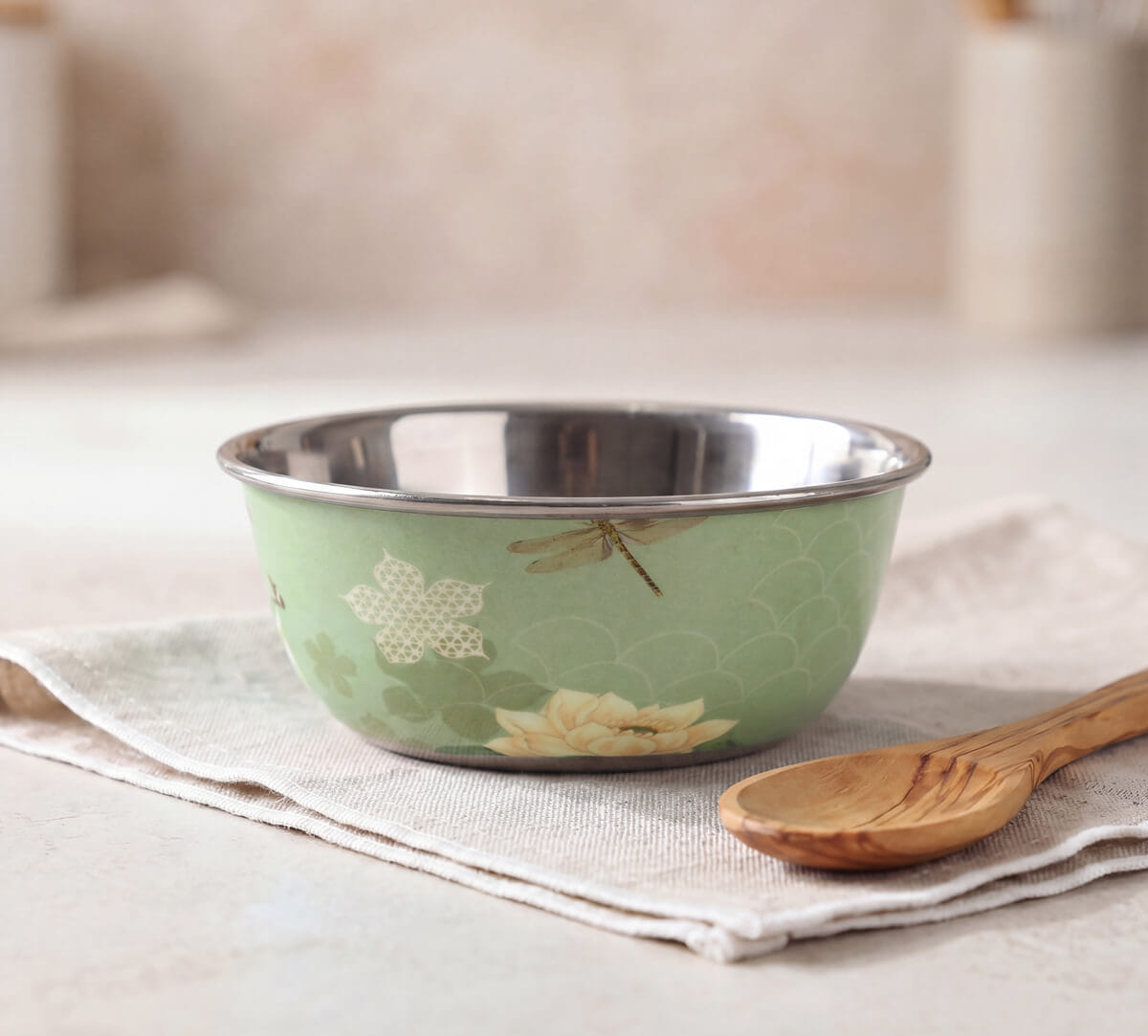 India Circus by Krsnaa Mehta Sage Serenity Small Steel Katori