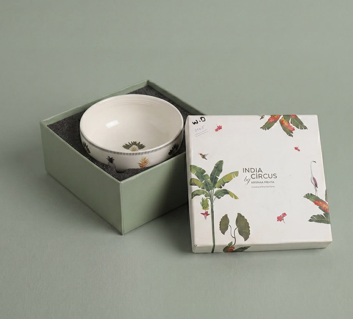 India Circus by Krsnaa Mehta Travellers Garden Serving Bowl