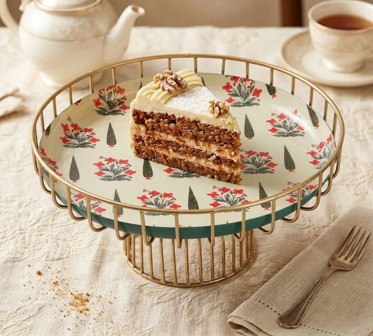 India Circus by Krsnaa Mehta Royal Courtyard Cake Stand