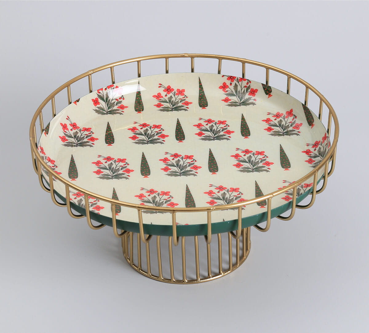 India Circus by Krsnaa Mehta Royal Courtyard Cake Stand