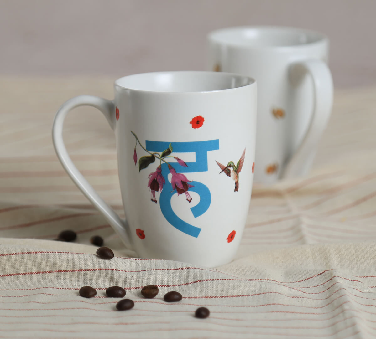 India Circus by Krsnaa Mehta Hymn of Birds Porcelain Coffee Mug