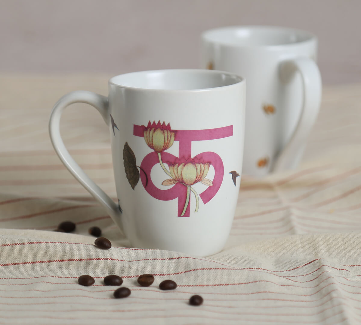 India Circus by Krsnaa Mehta King Lotus Porcelain Coffee Mug