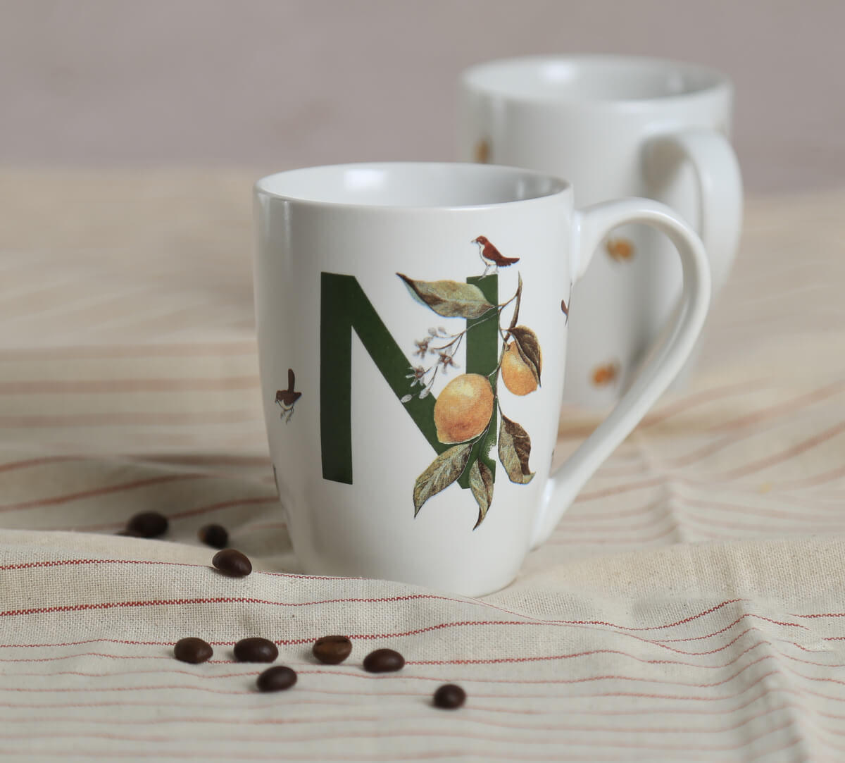 India Circus by Krsnaa Mehta Nightingale's Night Porcelain Coffee Mug