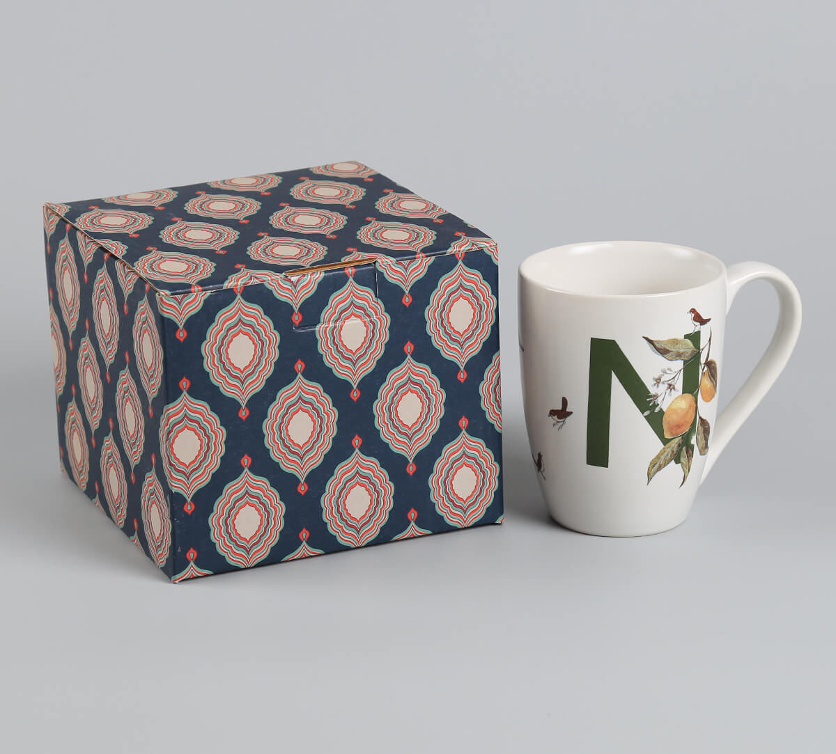 India Circus by Krsnaa Mehta Nightingale's Night Porcelain Coffee Mug