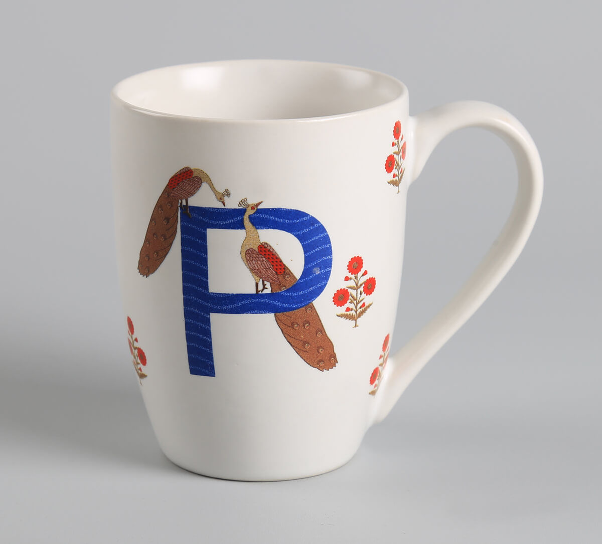 India Circus by Krsnaa Mehta Peacock Palace Porcelain Coffee Mug