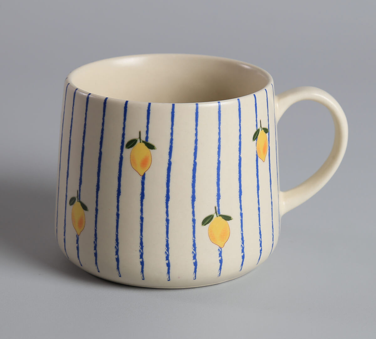 India Circus by Krsnaa Mehta Striped Citrus Coffee Mug