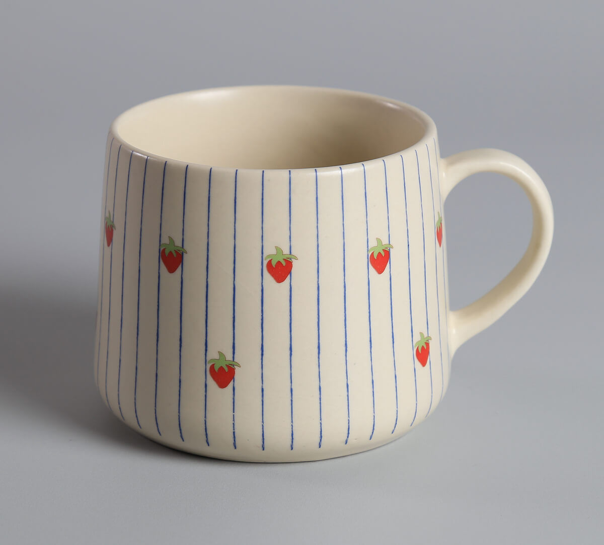 India Circus by Krsnaa Mehta Banded Strawberries Coffee Mug