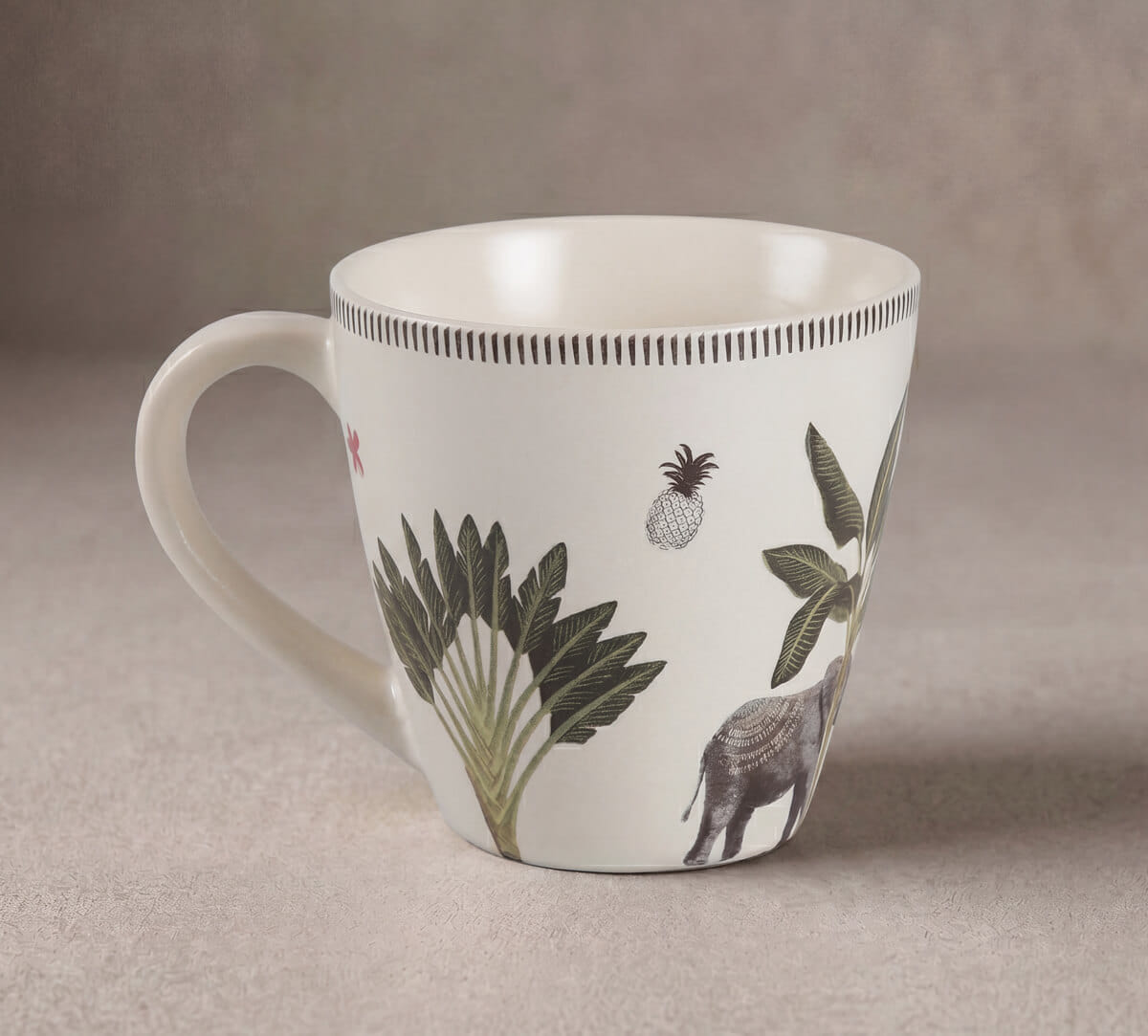 India Circus by Krsnaa Mehta Giant Paradise Stoneware Coffee Mug