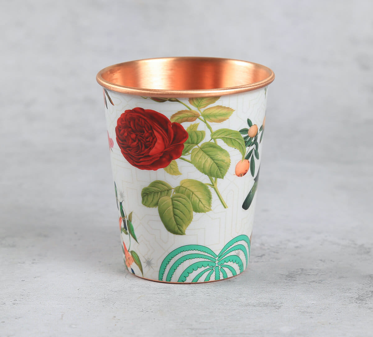 India Circus by Krsnaa Mehta Petal and Plume Copper Tumbler Small