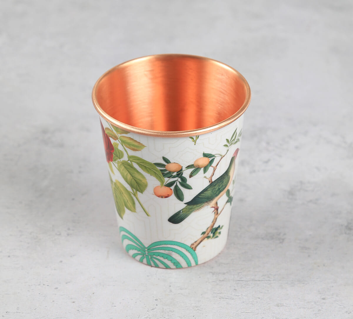 India Circus by Krsnaa Mehta Petal and Plume Copper Tumbler Small