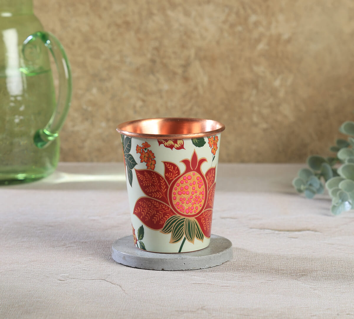 India Circus by Krsnaa Mehta Blushed Orchard Copper Tumbler Small