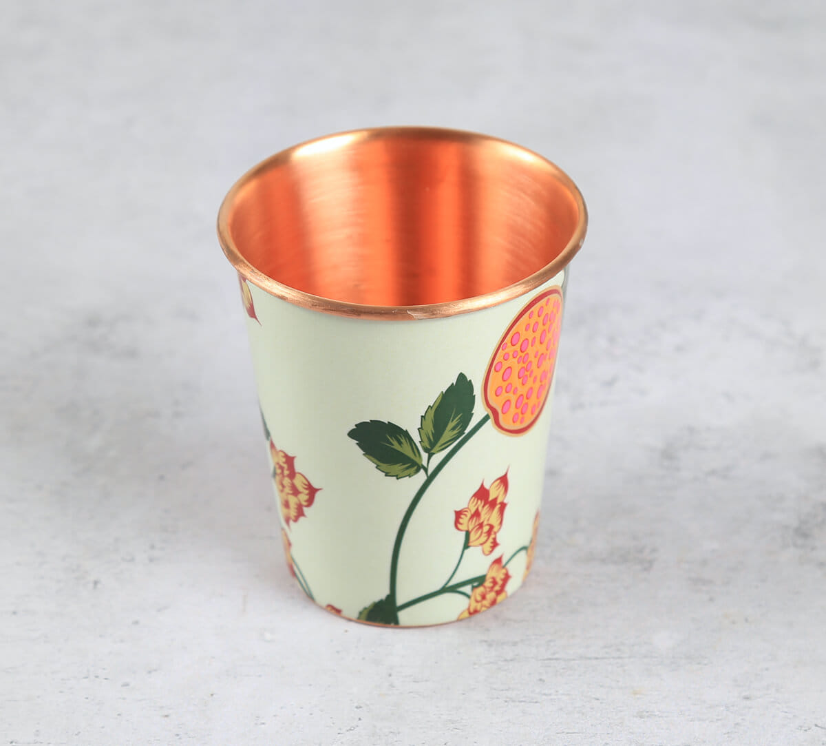 India Circus by Krsnaa Mehta Blushed Orchard Copper Tumbler Small