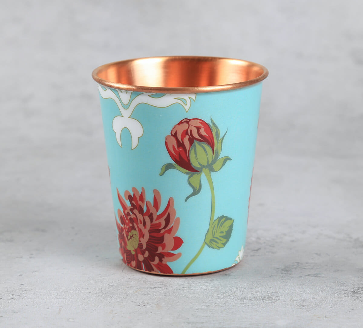 India Circus by Krsnaa Mehta Zinnian Jazz Copper Tumbler Small