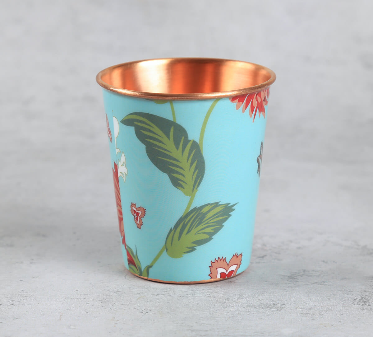 India Circus by Krsnaa Mehta Zinnian Jazz Copper Tumbler Small