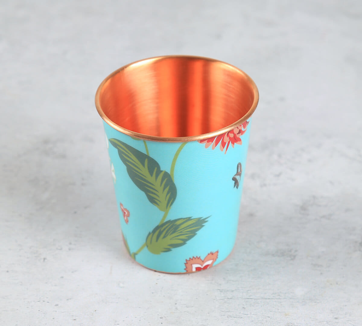 India Circus by Krsnaa Mehta Zinnian Jazz Copper Tumbler Small