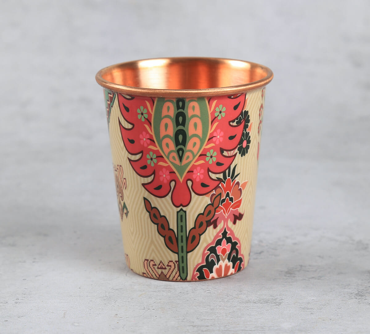 India Circus by Krsnaa Mehta Mystifying Dazzle Copper Tumbler Small