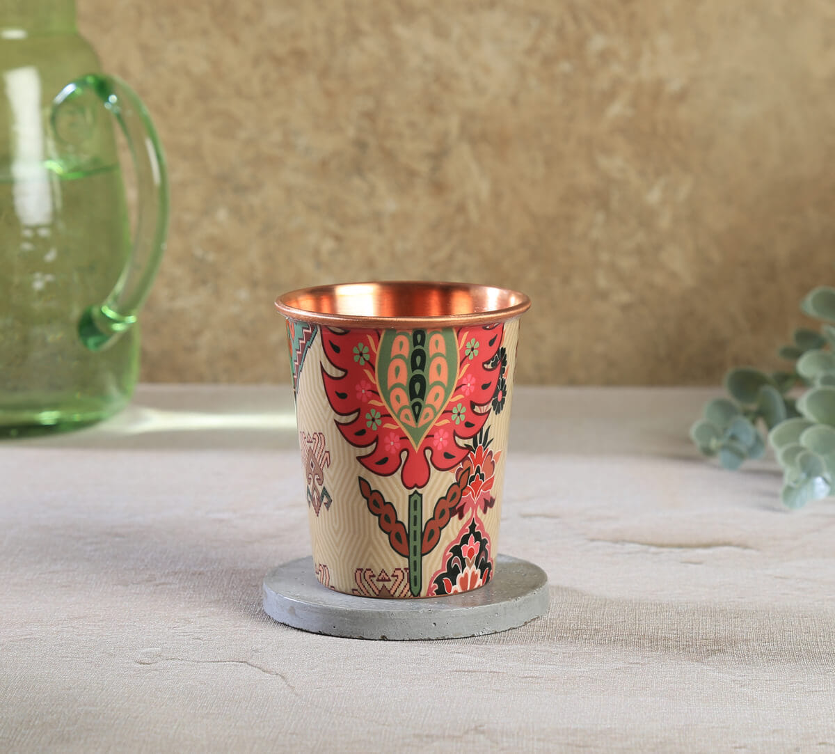 India Circus by Krsnaa Mehta Mystifying Dazzle Copper Tumbler Small