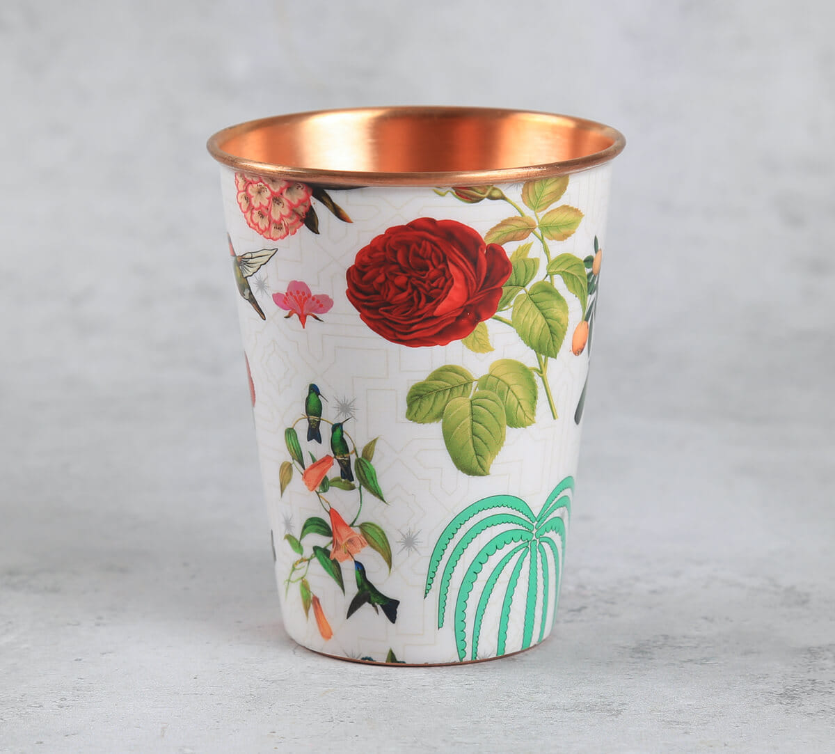 India Circus by Krsnaa Mehta Petal and Plume Copper Tumbler Big