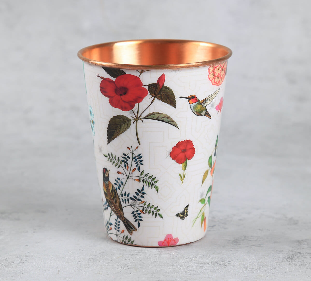 India Circus by Krsnaa Mehta Petal and Plume Copper Tumbler Big