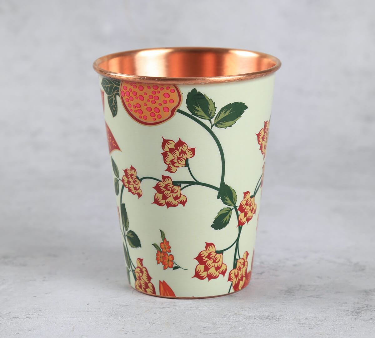 India Circus by Krsnaa Mehta Blushed Orchard Copper Tumbler Big