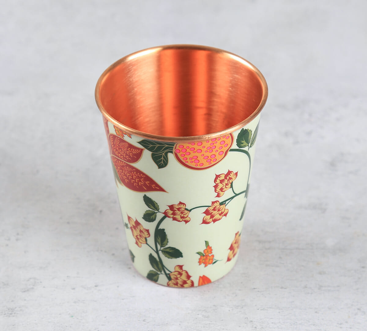 India Circus by Krsnaa Mehta Blushed Orchard Copper Tumbler Big