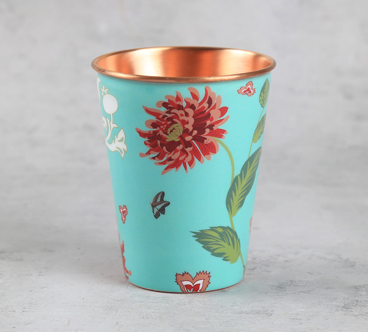 India Circus by Krsnaa Mehta Zinnian Jazz Copper Tumbler Big