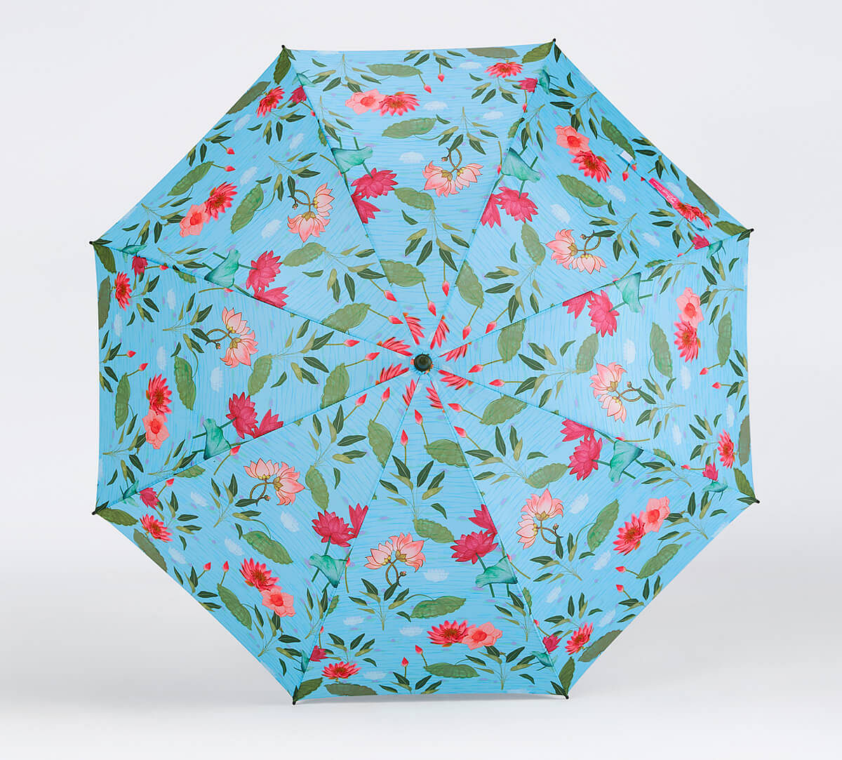 India Circus by Krsnaa Mehta Blossomy Mosaic Long Umbrella