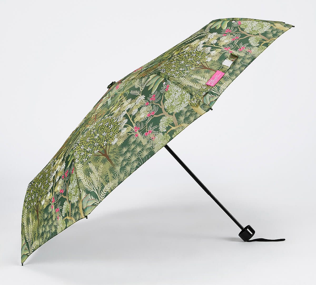 India Circus by Krsnaa Mehta Garden of Grace 3 Fold Umbrella