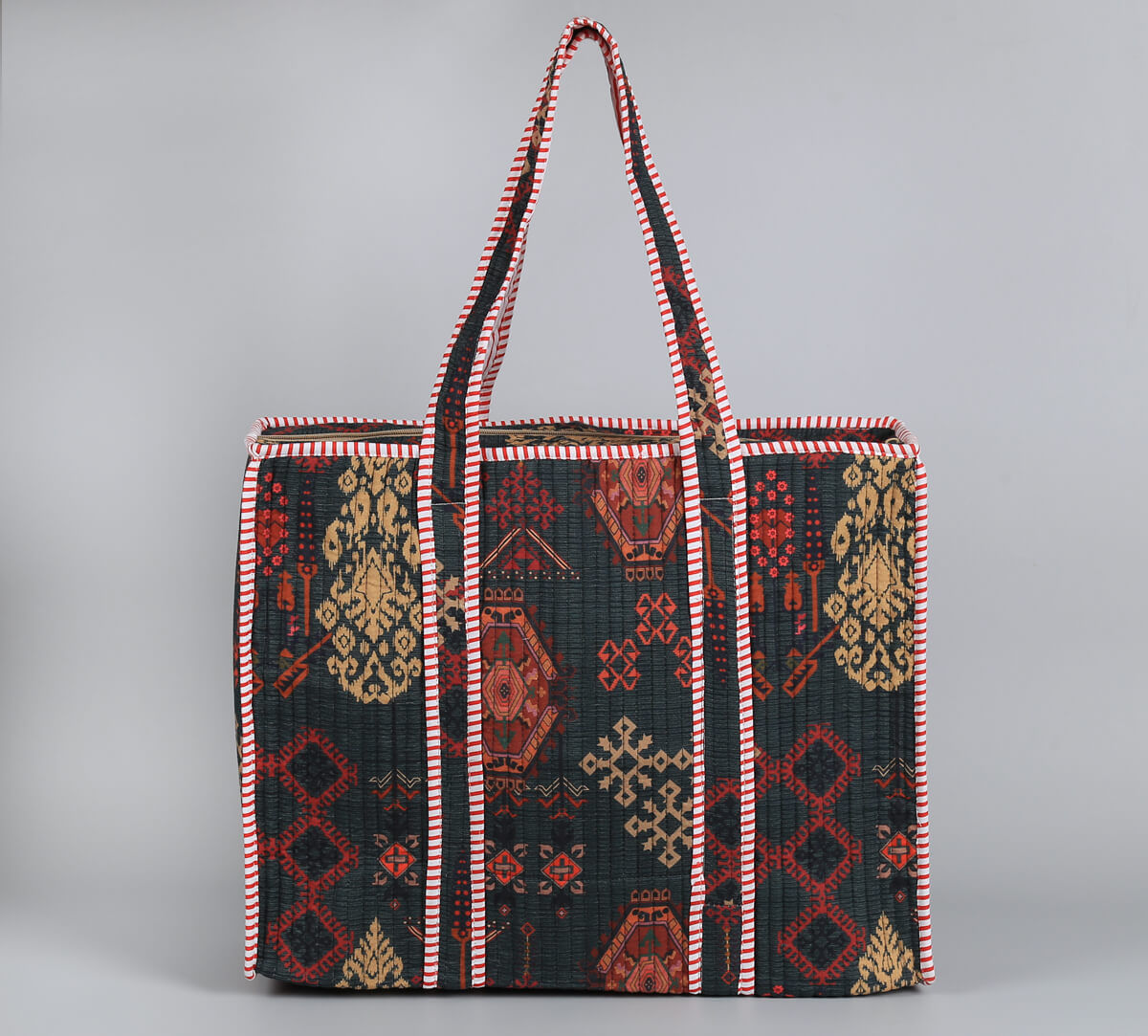 India Circus by Krsnaa Mehta Enchanting Mirage Quilted Tote Bag