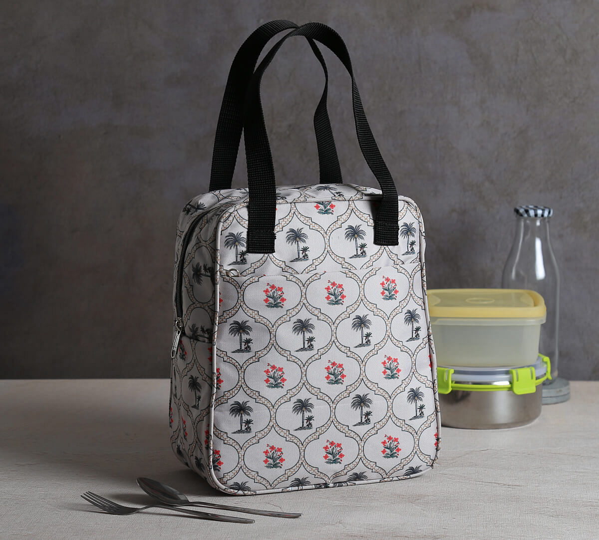 India Circus by Krsnaa Mehta Tropic Tryst Insulated Lunch Bag