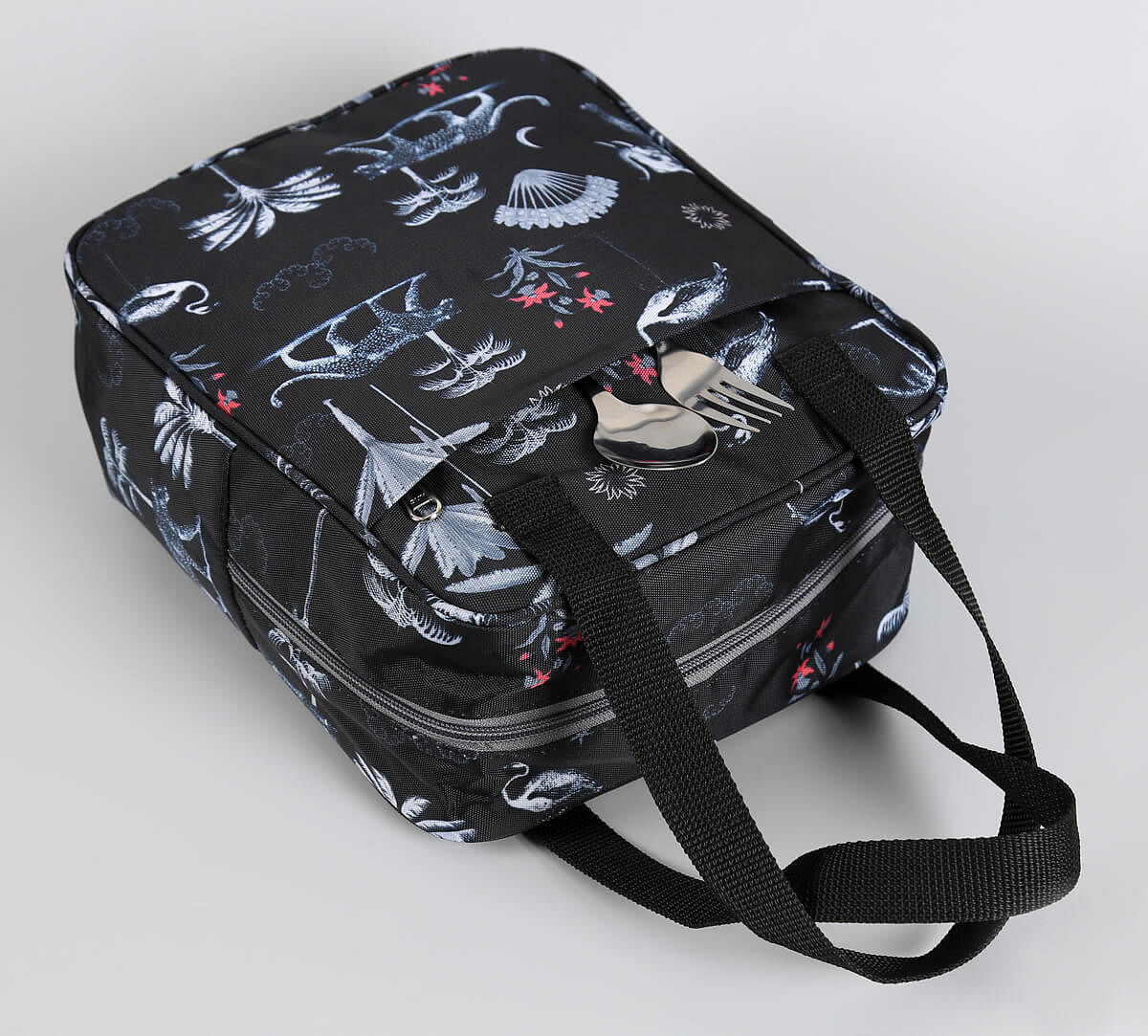 India Circus by Krsnaa Mehta Animalia Creations Insulated Lunch Bag