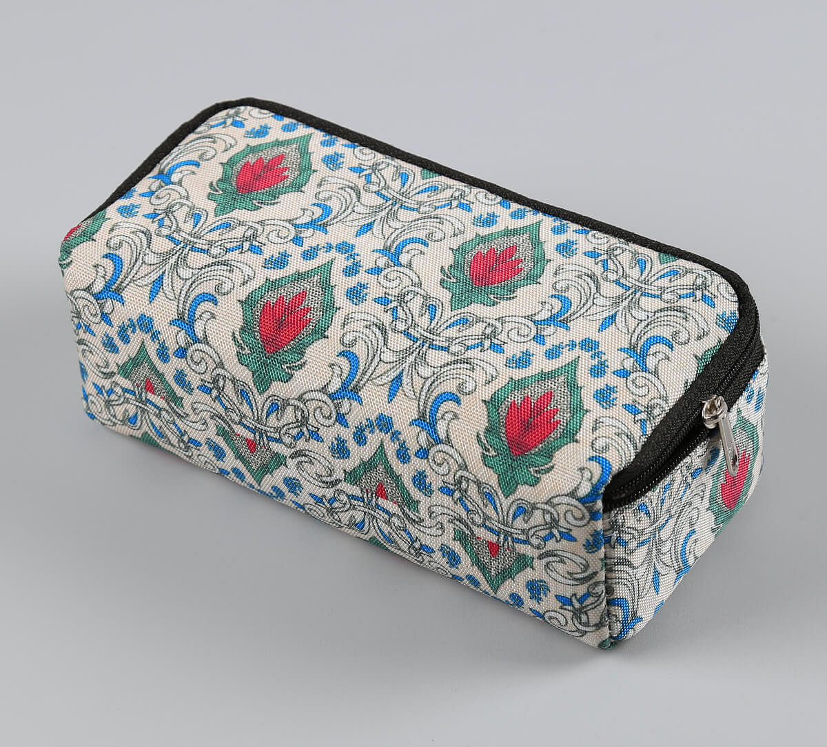 India Circus by Krsnaa Mehta Rosebuds of Damask Cosmetic Pouch